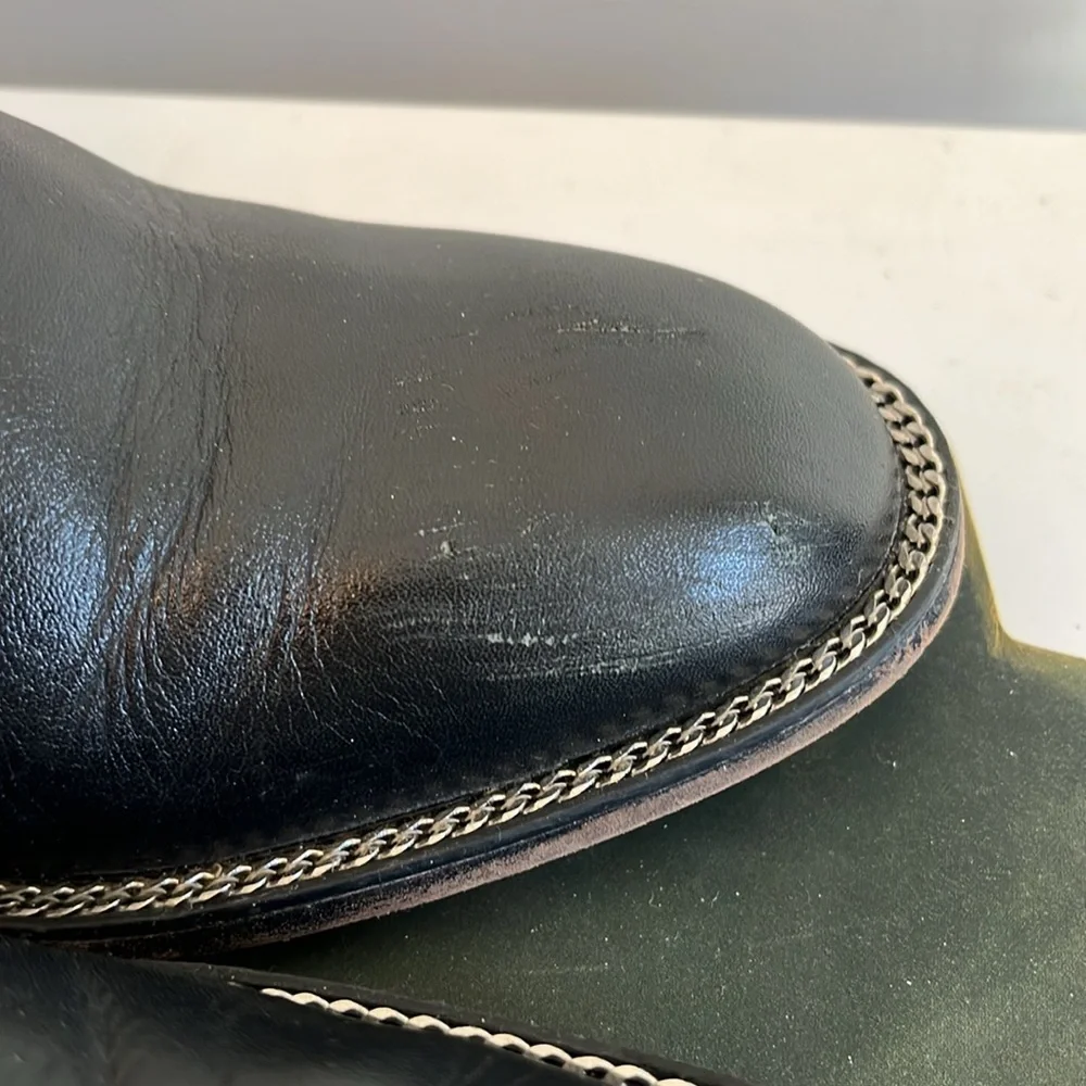 Vince Camuto Black Heeled Boots - Picture 5 of 5